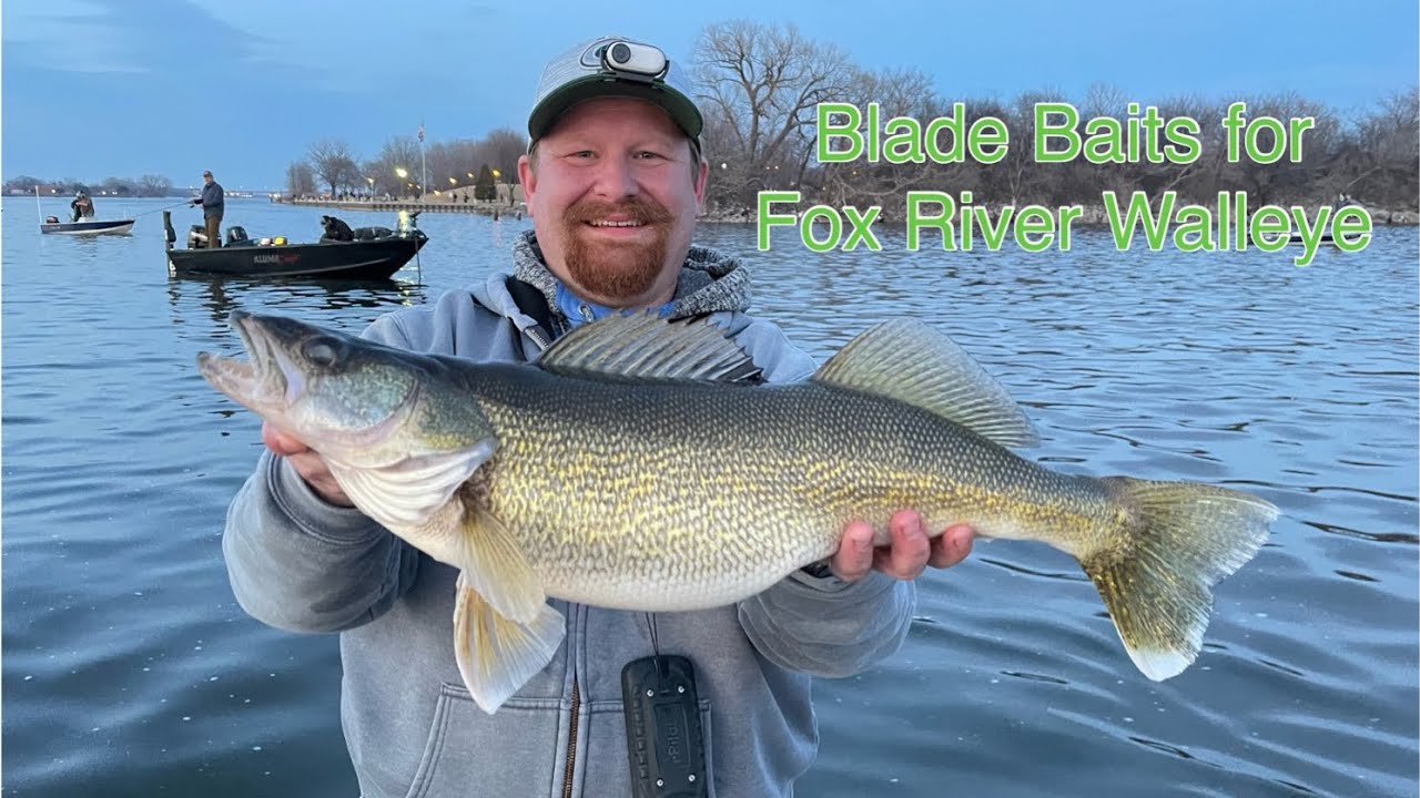 Приманки типа «лезвие» для ловли судака в реке Фокс - 16.03.22