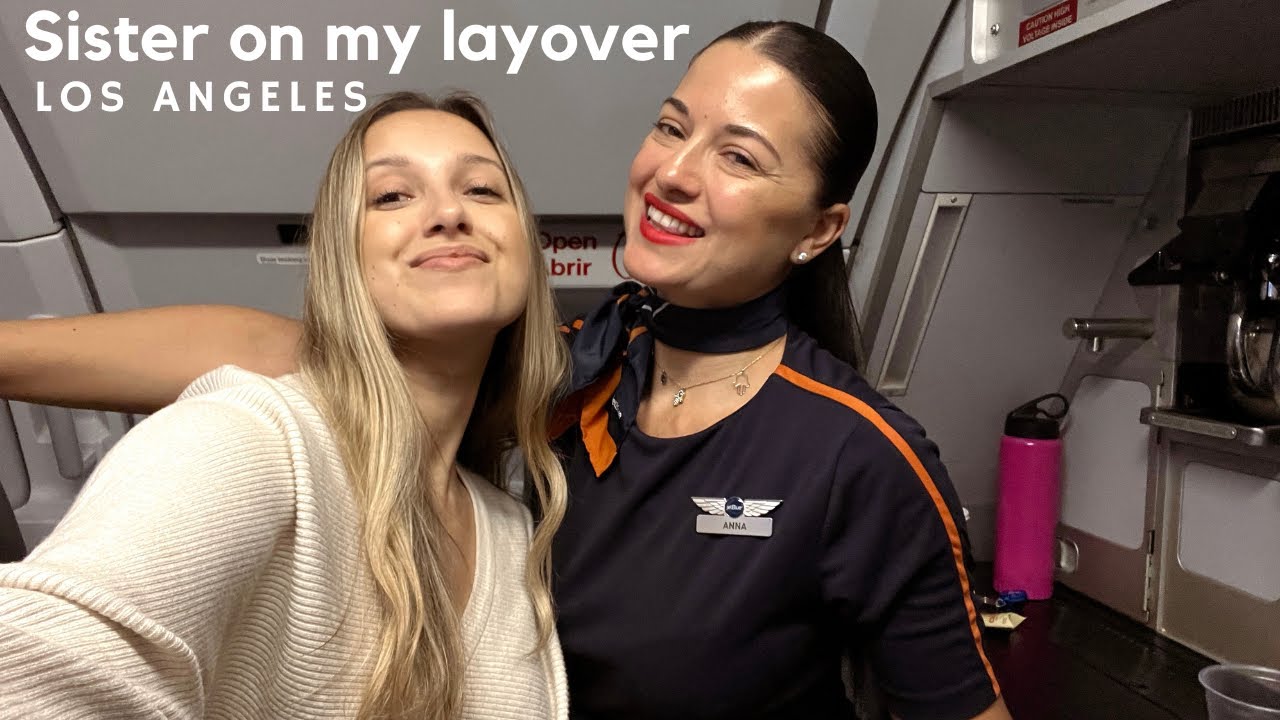 Sister On My L.A. Layover | Flight Attendant Life