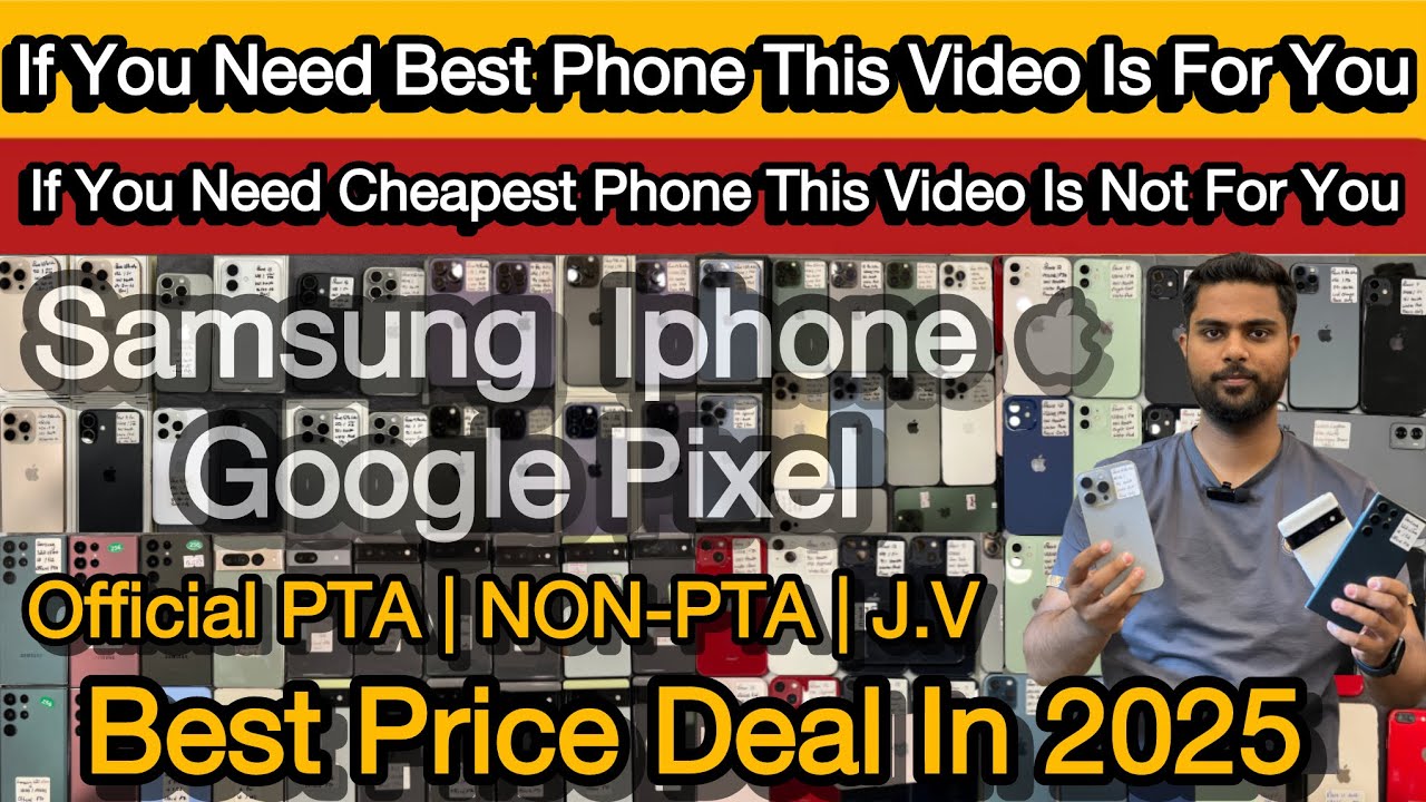 Used Samsung,Google Pixel & Iphone  Deal  | Best Price In 2025 | Second Hand Phones with Warranty ✅