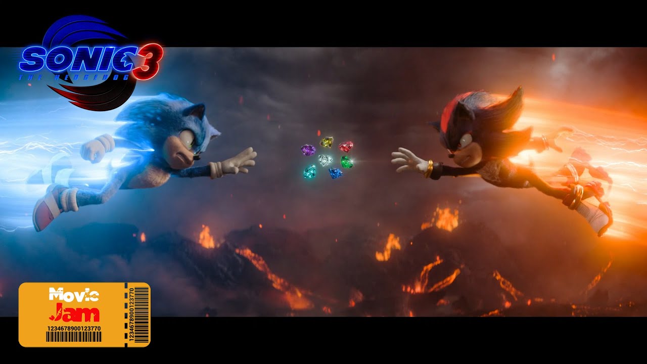 Sonic 3 (2024) | Super Sonic vs Super Shadow