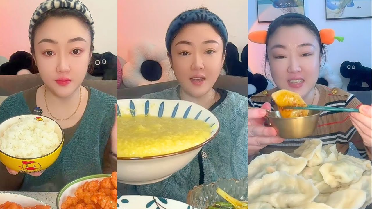 Extreme Chinese Mukbang &ndash; Insane Textures & Giant Bites #59