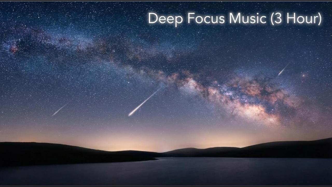 Deep Focus Music for Programming & Studying — Space Ambient for Total Concentration (3 Hours)