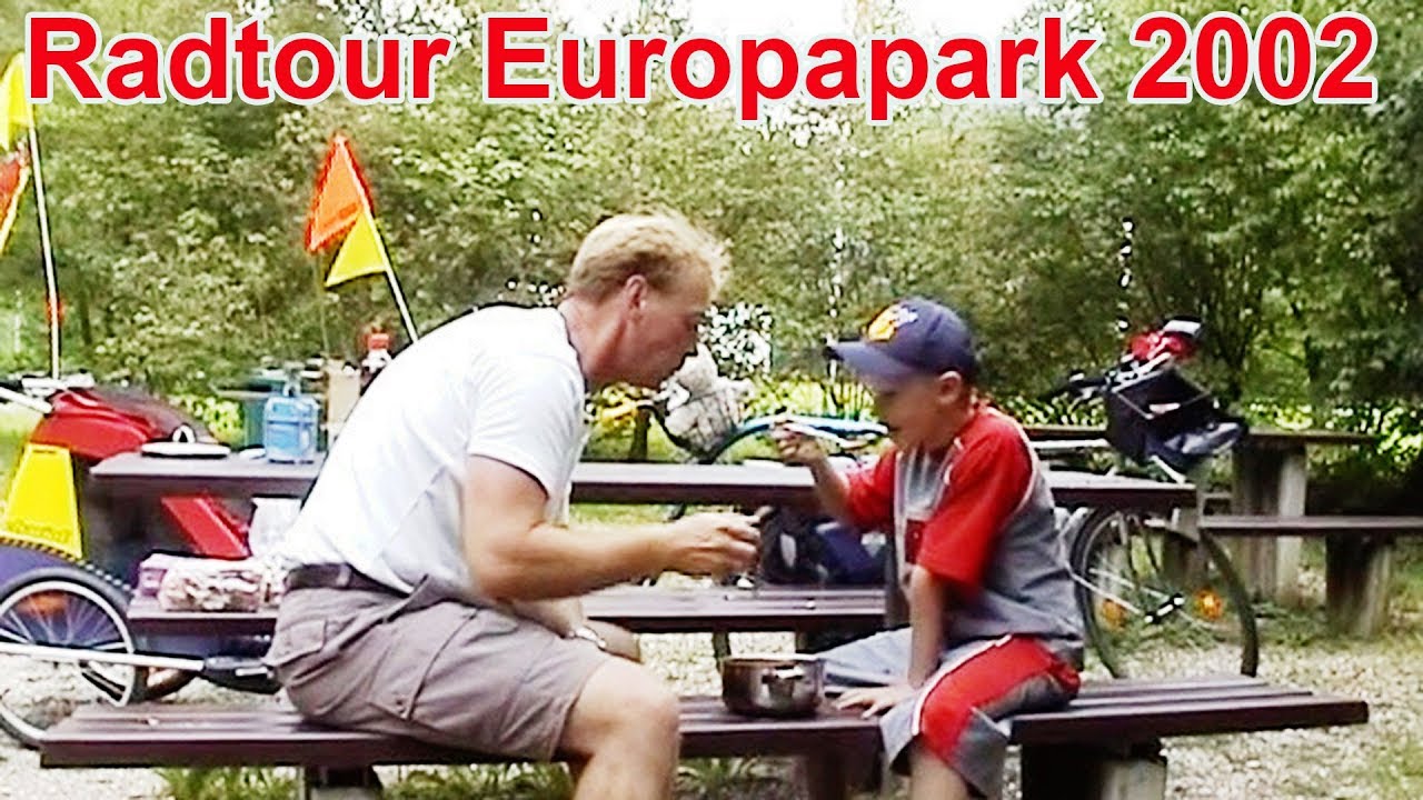 Mit Fahrrad, Trailer und Anhänger zum Europapark