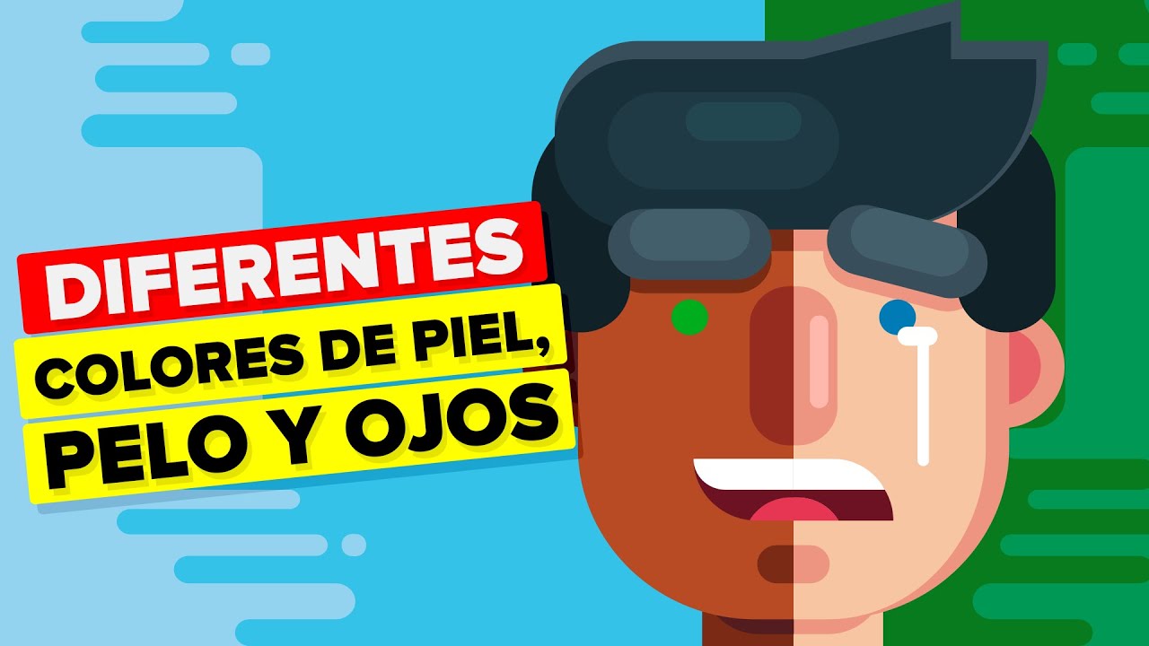 ¿Por qué tenemos diferentes colores de piel, pelo y ojos?