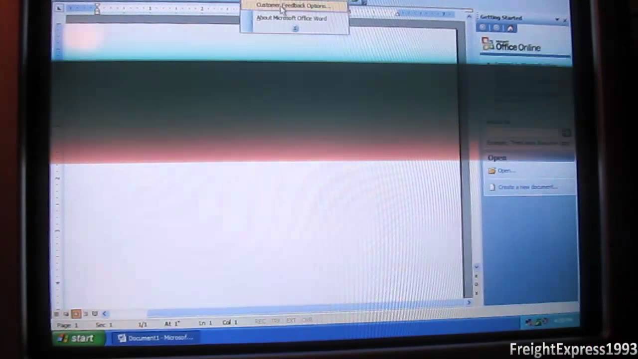 2005 Dell Dimension 3000 running Windows XP Home Edition