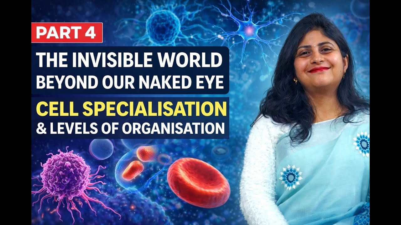 The Invisible World -Beyond Our Naked Eye|Grade8| Curiosity(NCERT)| PART 4| Dr Nidhi Garg