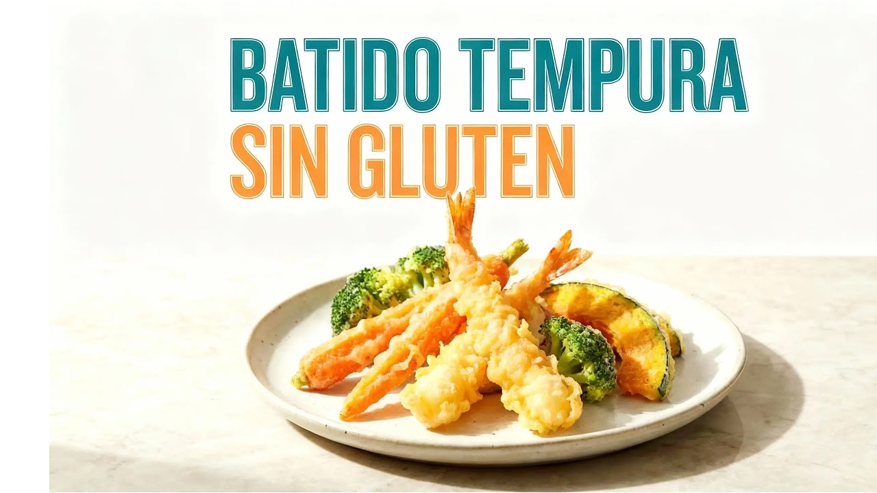Batido tempura sin gluten crujiente 🔥
