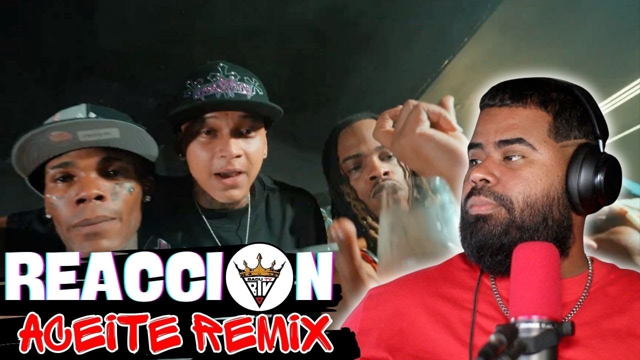 (reaccion) DOWEL KING X EZZY R X BRAULIO FOGON X YOMEL - WAO QUE ACEITE REMIX | VIDEO OFICIAL |
