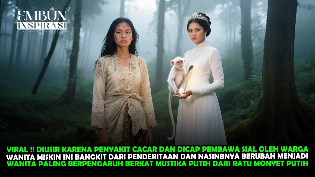 VIRAL !! DIUSIR KARENA SAKIT CACAR, WANITA INI DIBERI MUSTIKA PENGUBAH NASIP DARI RATU MONYET PUTIH