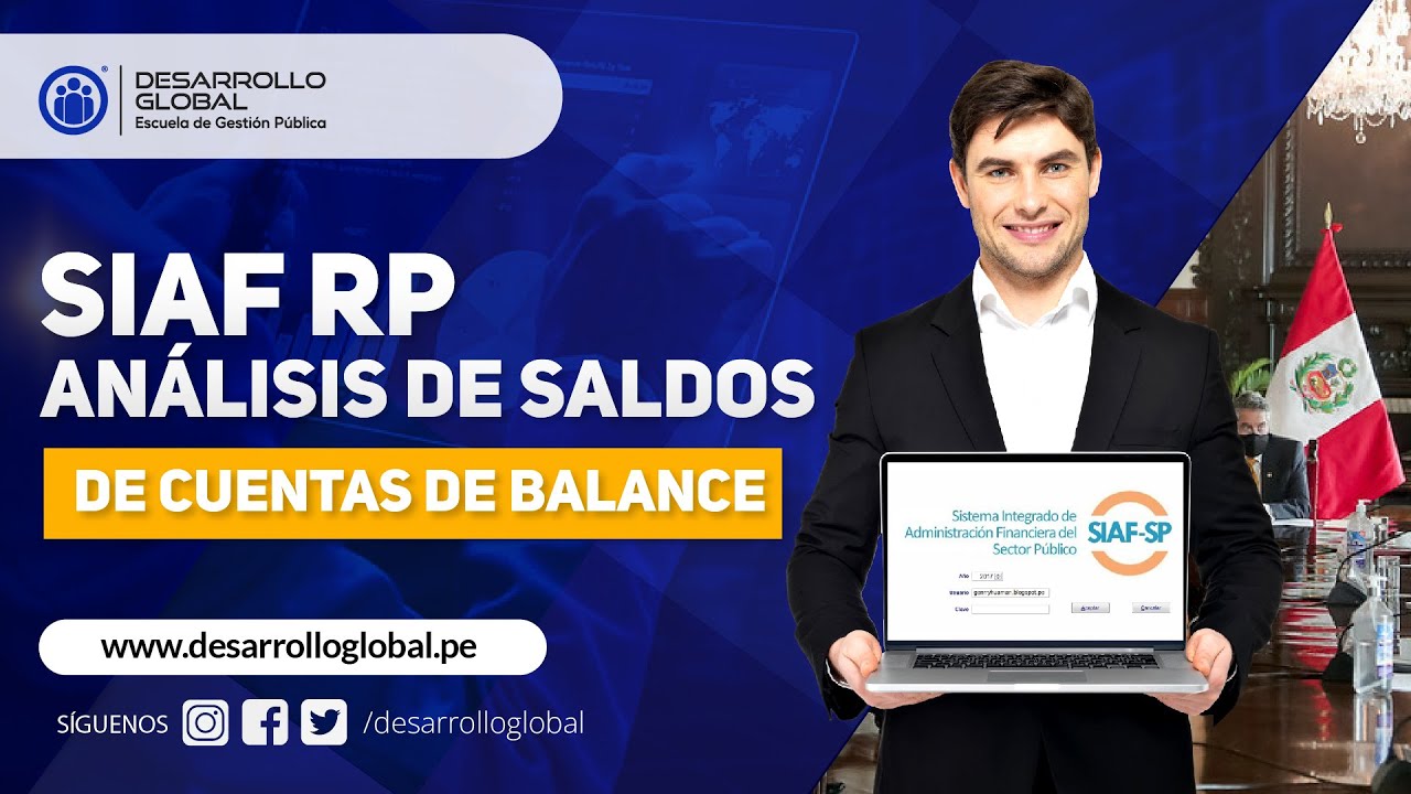 SIAF-RP Análisis de Saldos de Cuenta de Balance