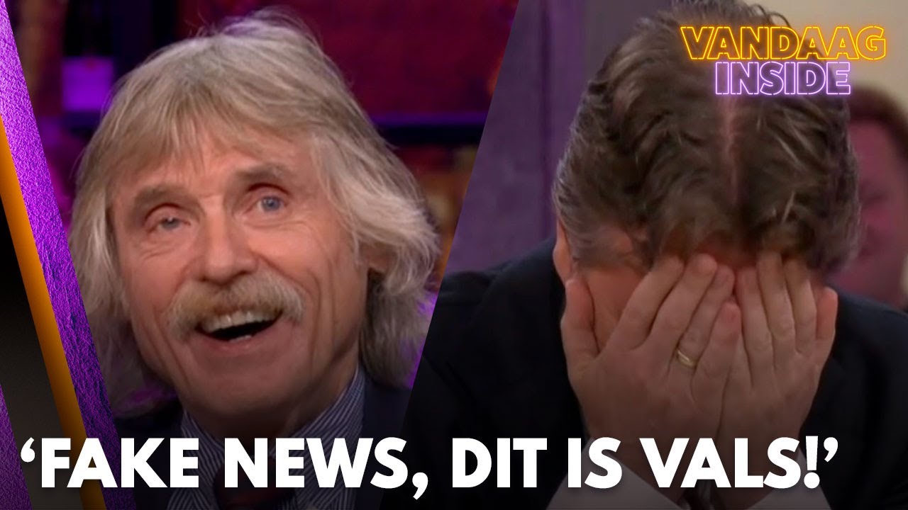 Henri Bontenbal slaat handen voor z'n gezicht bij Vandaag Inside: 'Fake news, dit is vals!'