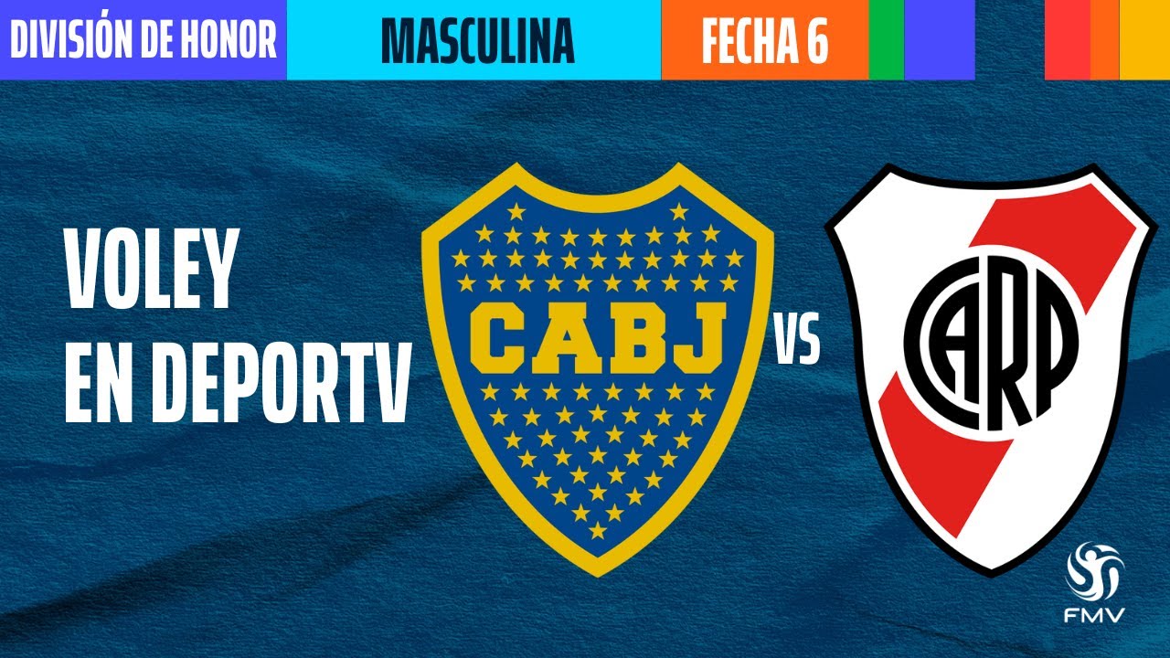 Boca Juniors vs River Plate | Fecha 6 | División de Honor Masculina 2023 | #VOLEYenDEPORTV