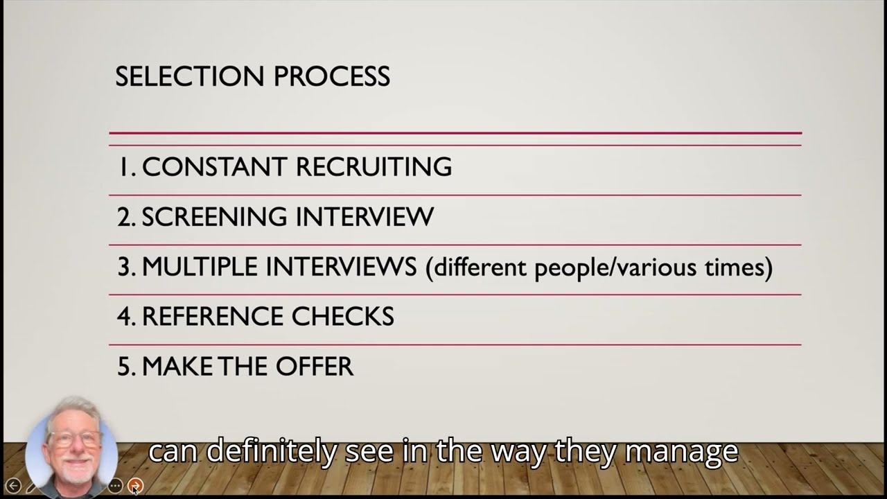 Hiring Part 2:  The Selection Process