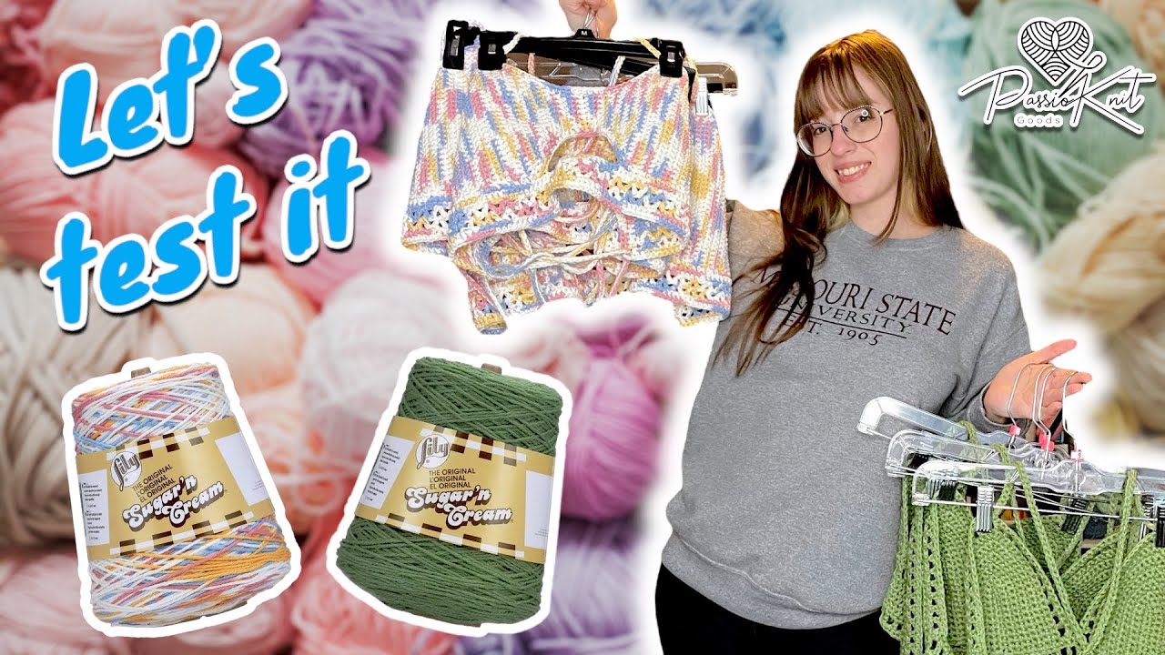 How many tops from ONE cone of yarn? | PassioKnit Vlog