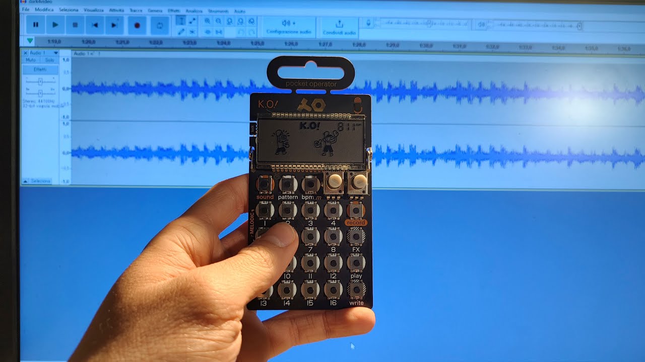 PO33 K.O. dark jazzhop beatmaking