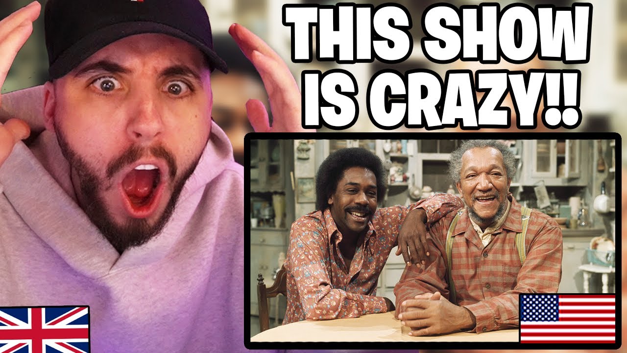 British Guy's First Time Watching Funniest Fred Moments - Sanford & Son