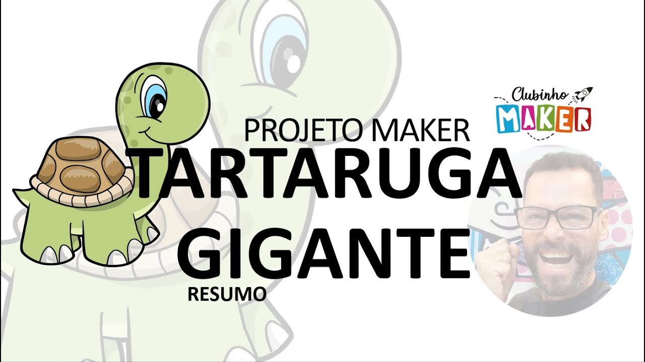 Atividade maker - TARTARUGA GIGANTE (resumo)