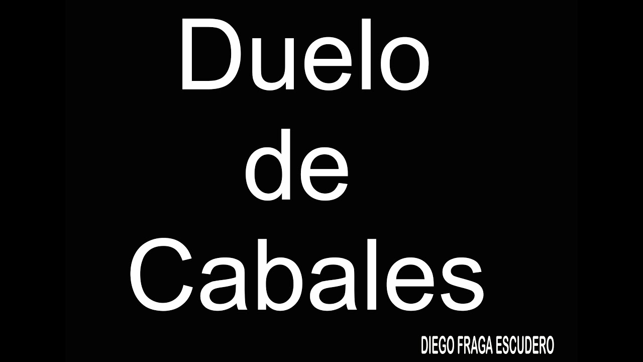 Duelo de Cabales.Fandango de Enrique