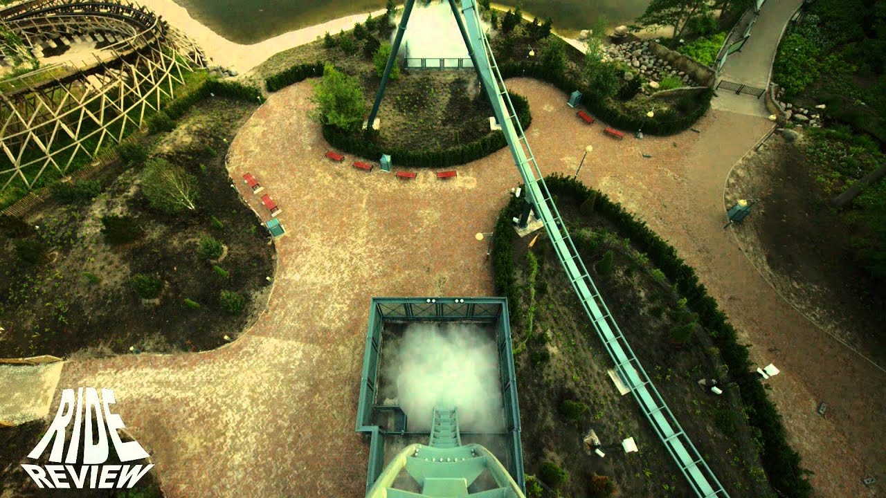Baron 1898 New Dive Coaster Efteling Front Row POV