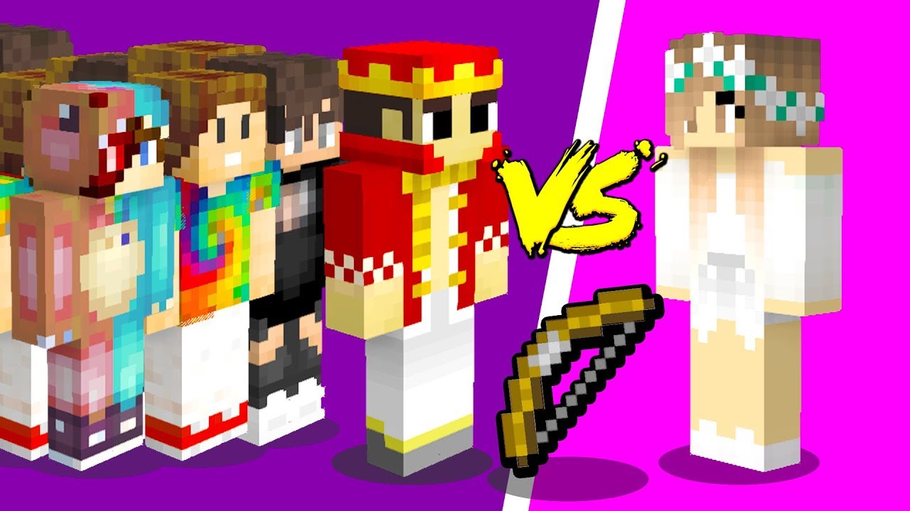 DZIEWCZYNA vs CHŁOPACY - MINECRAFT MORDERCA