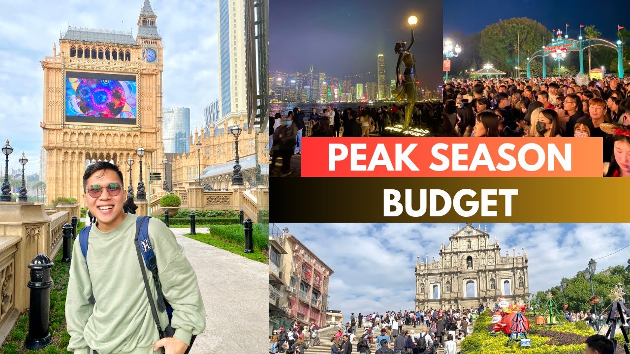 How much MONEY for HONGKONG-MACAU Travel? | Budget Vlog
