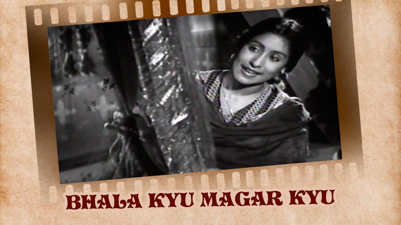 Bhala Kyu Magar Kyu (Video Song) - Najma - Ashok Kumar , Veena