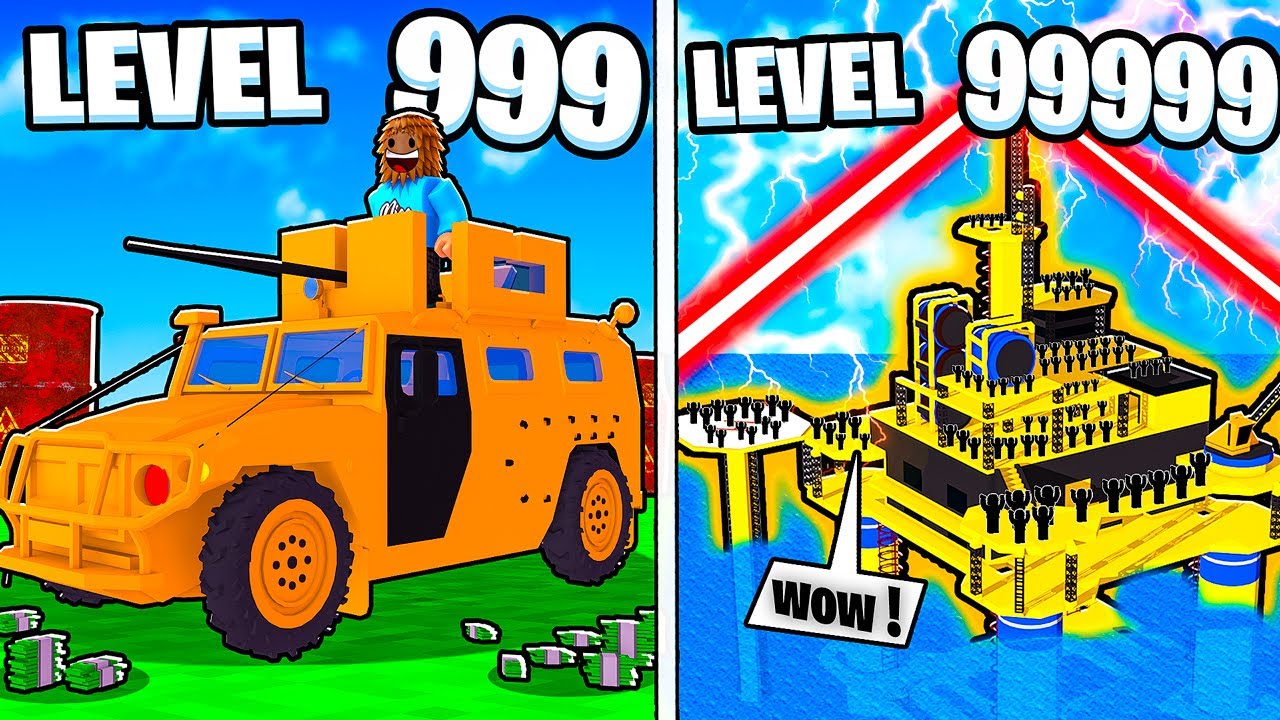 Захватываем всю нефть в Roblox