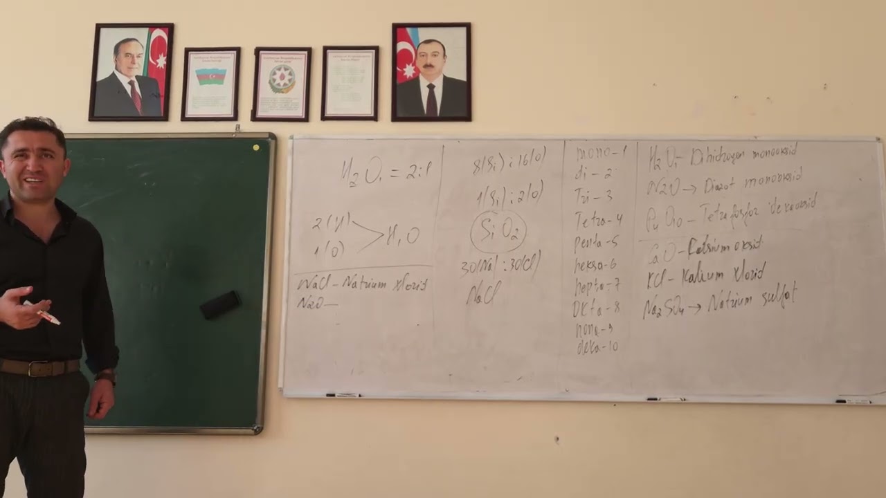 Kimya 7ci sinif.Mövzu kimyəvi birləşmələr.3.1
