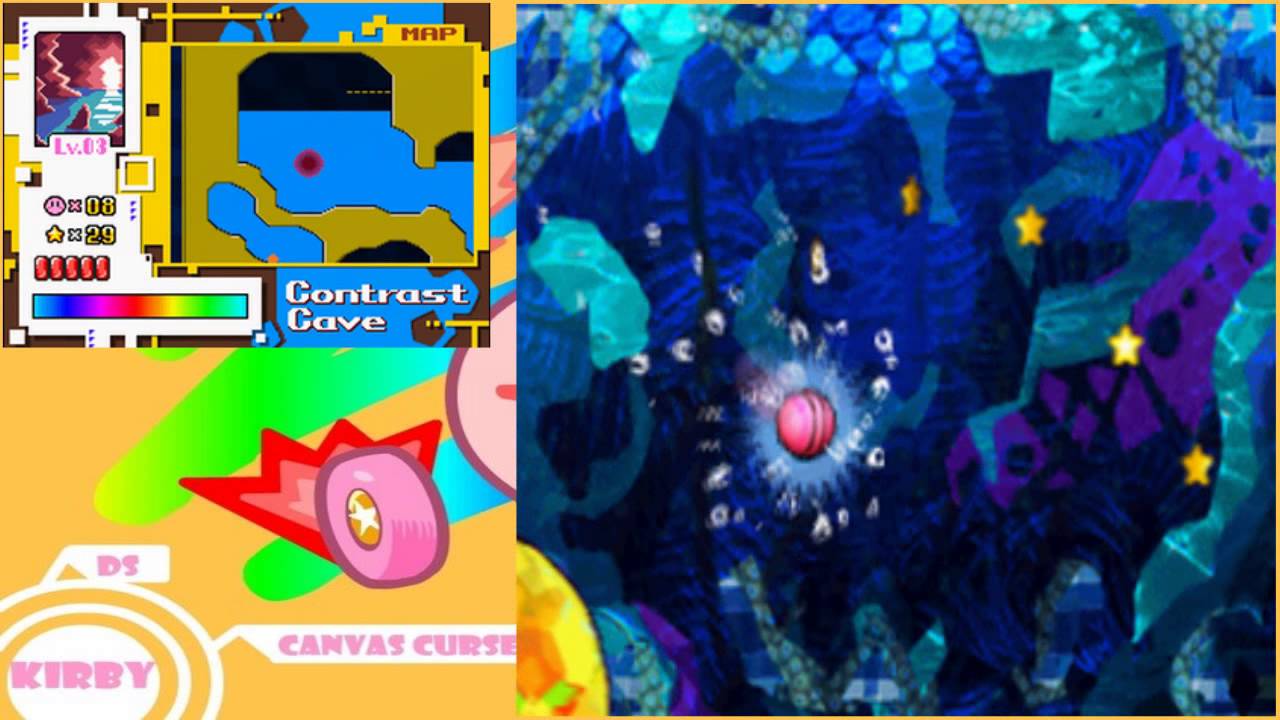 DS - Kirby Canvas Curse Walkthrough (005) Iello Adventure