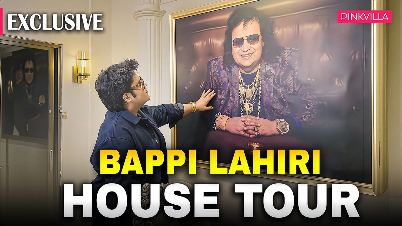Inside Bappi Lahiri&rsquo;s ICONIC Mumbai Home | Grandson Rego B Shares Rare House Tour | PINKVILLA