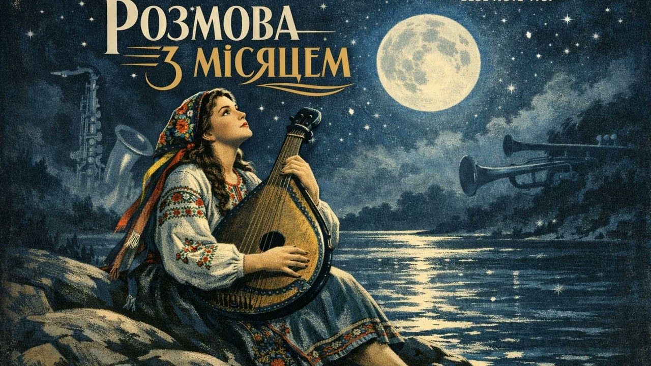 🌙 Розмова з місяцем . Ukrainian Folk Jazz Ballad. #УкраїнськийДжаз  #Джаз  #UkrainianJazz #FolkJazz