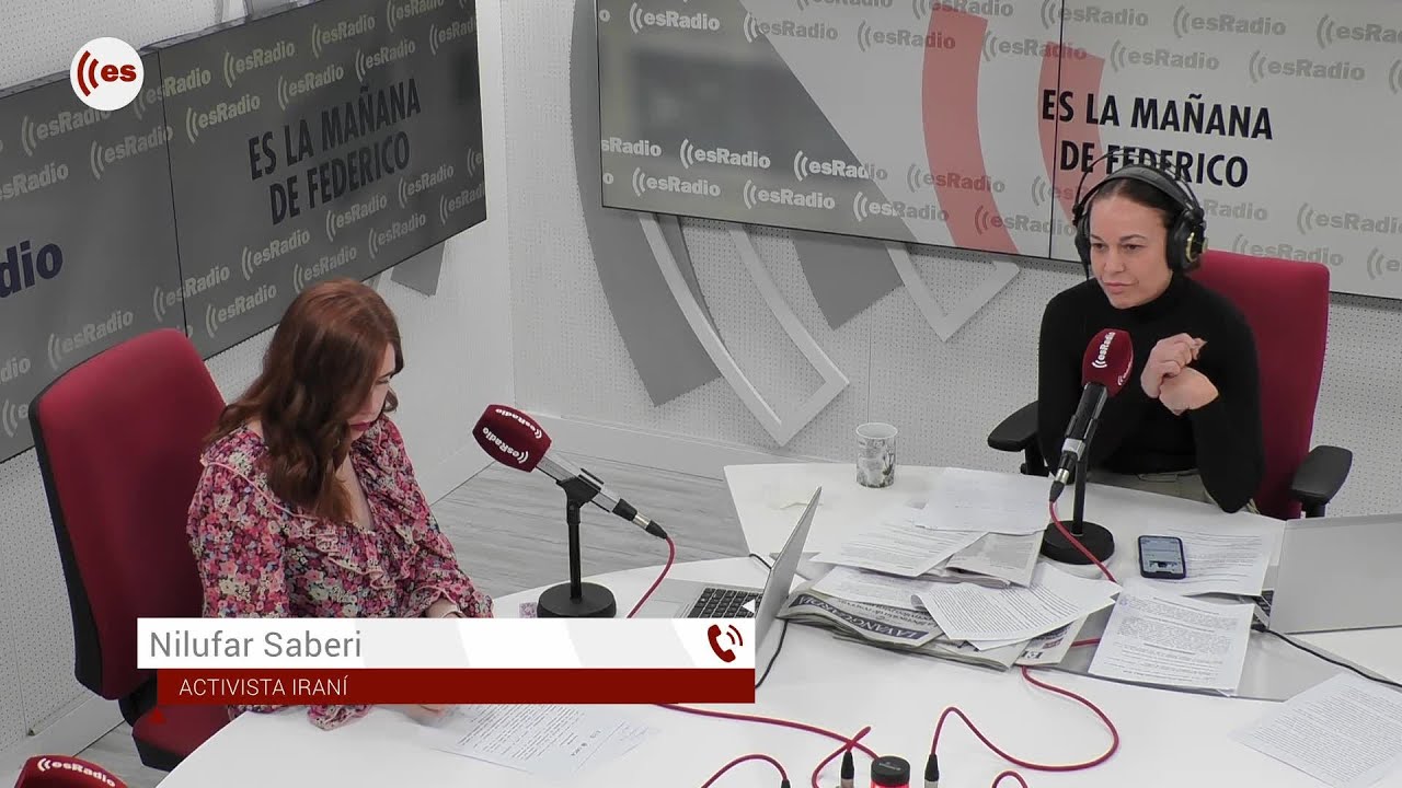 Rosana Laviada entrevista a la activista iraní Nilufar Saberi en esRadio