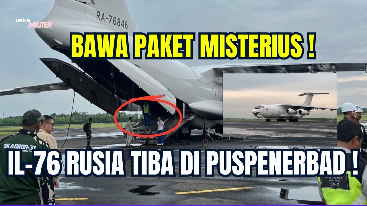 IL 76 Misterius Mendarat di Puspenerbad! Helikopter Baru TNI AD Sudah Datang