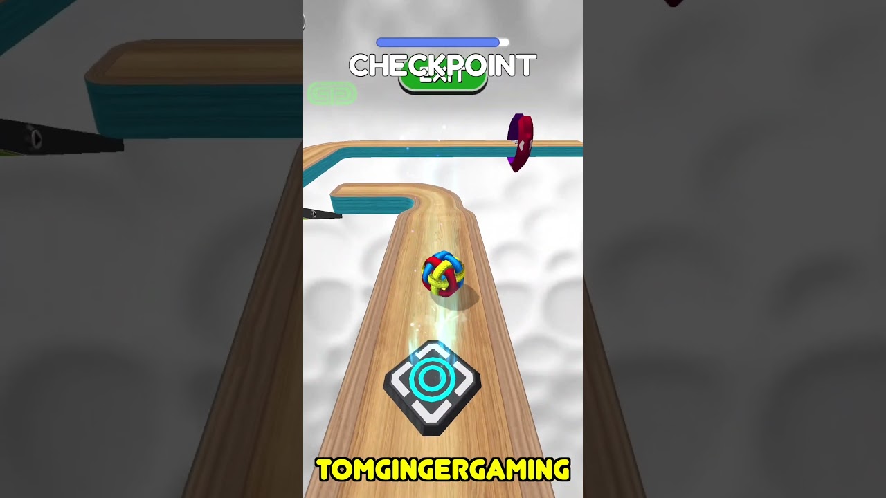 Задание на скоростное прохождение игры Going Balls, уровень 326 #tomgingergaming #goingballs #spe...