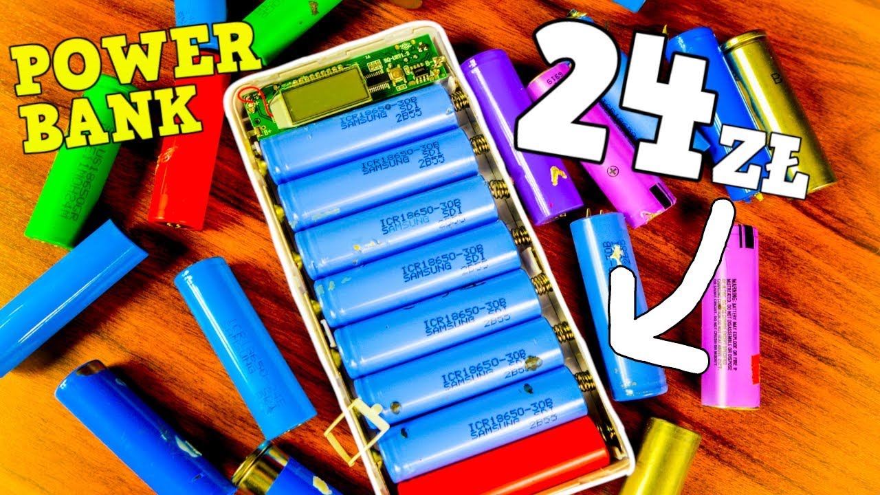 Jak zrobić PowerBank za 24zł? 30,000mAh