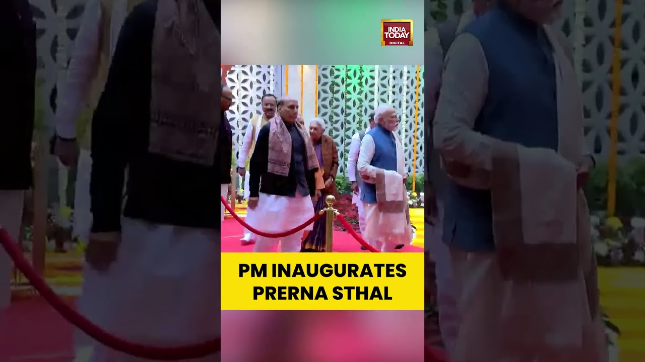 PM Modi Inaugurates #rashtraprernasthal in Lucknow, Showcasing India&rsquo;s Visionary Leaders
