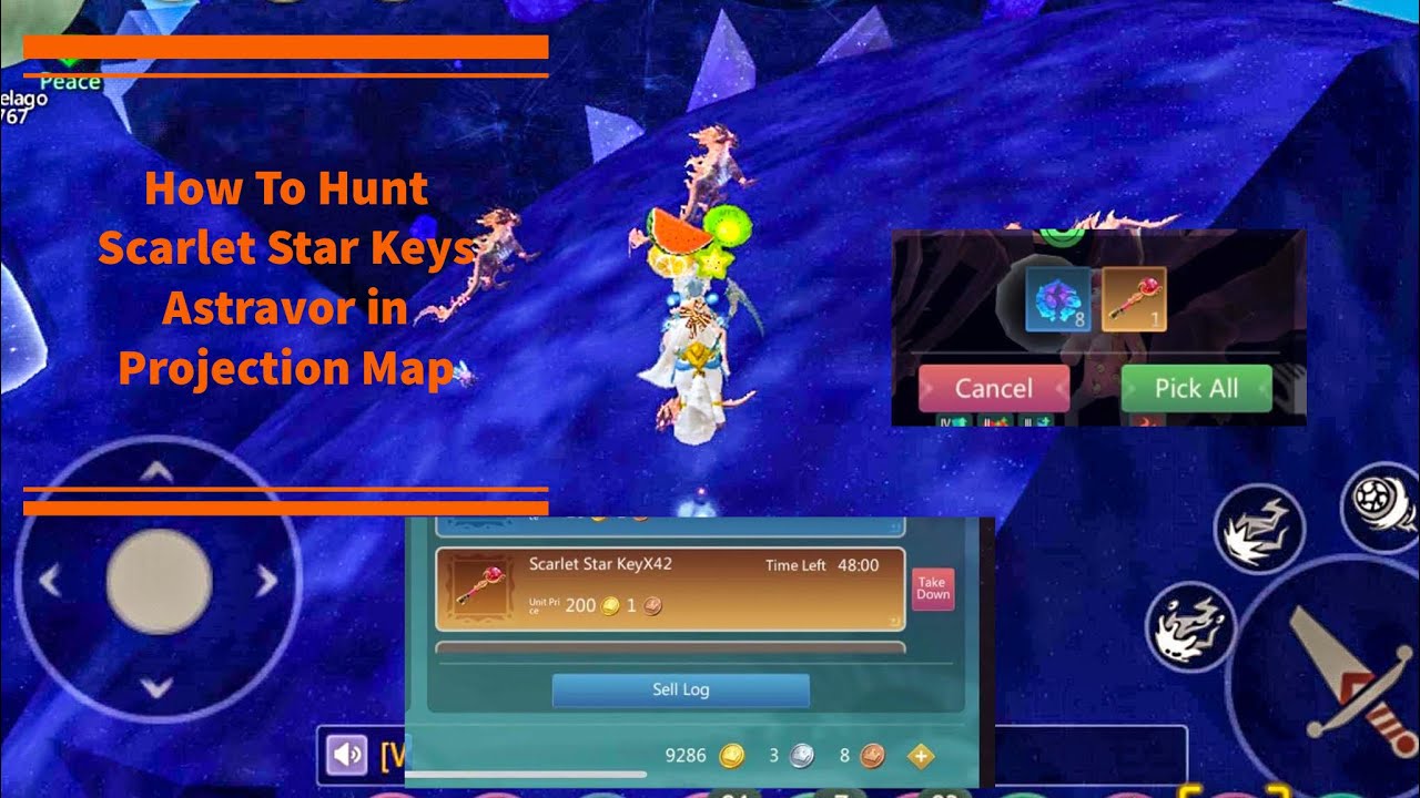 How To Get Scarlet Star Keys 🔑 |Astravor| Solo Hunting | Projection Map Full Guide | Utopia Origin
