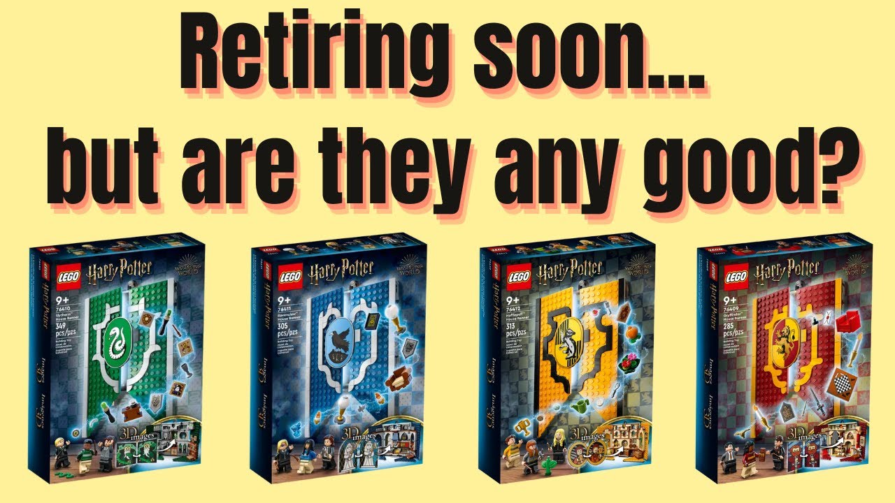 Lego Review: Harry Potter House Banners (Slytherin focused)