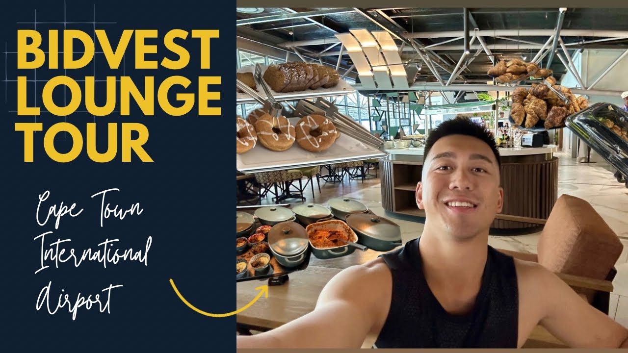 [Экскурсия по залам ожидания в аэропорту] Зал ожидания Bidvest Premier Lounge | Кейптаун, Южная А...
