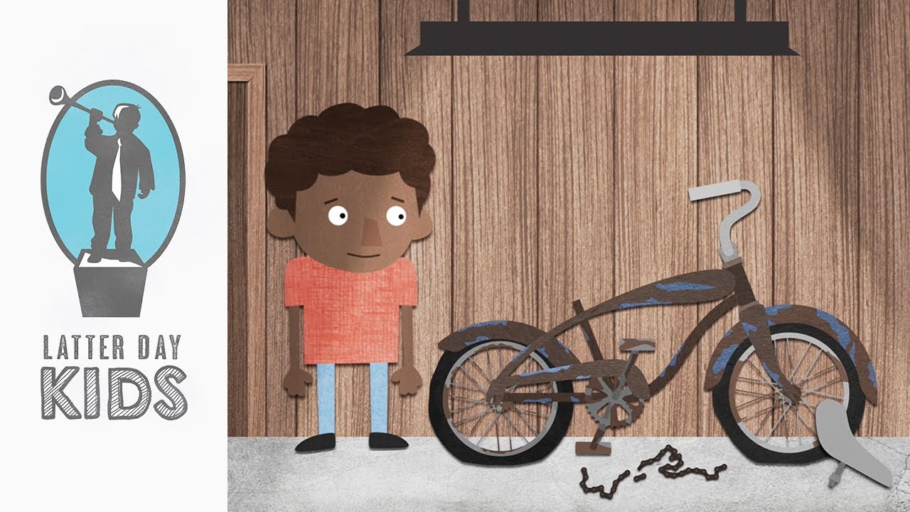 The Old Bicycle | Animated Scripture Lesson for Kids (Come Follow Me: Mar 10-16)