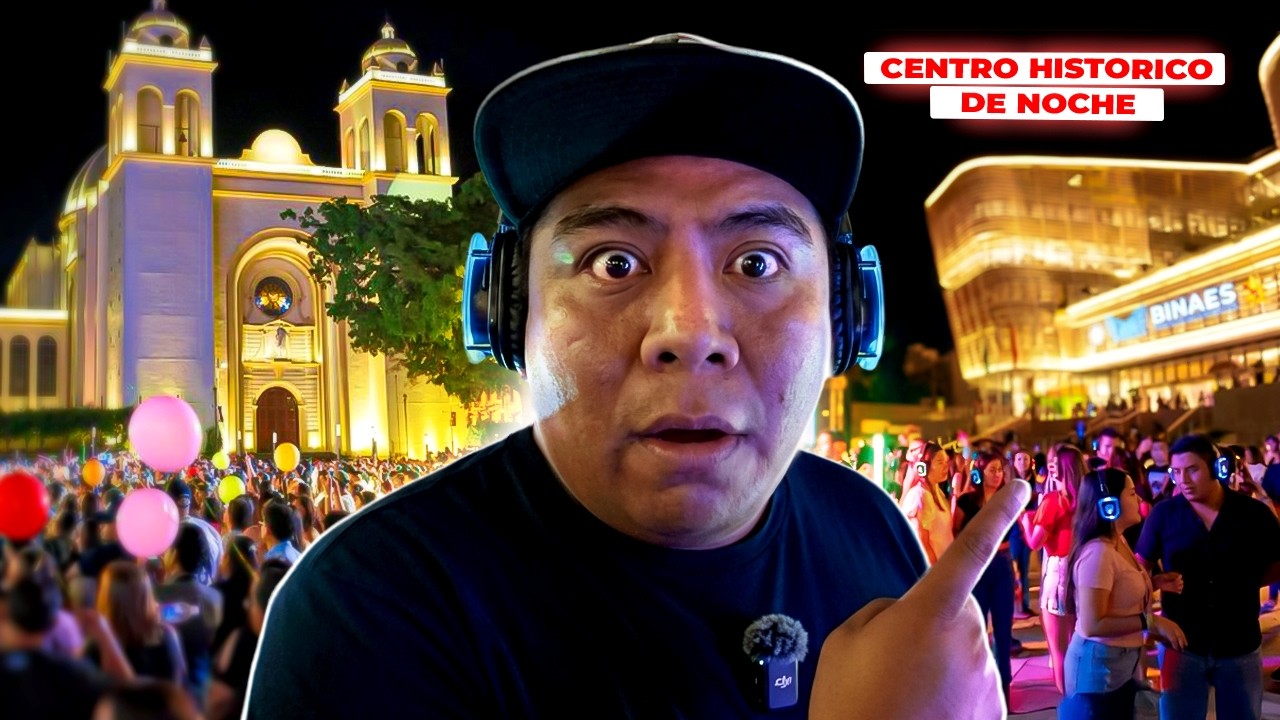 😮&zwj;💨LA NUEVA VIDA NOCTURNA del CENTRO HIST&Oacute;RICO de SAN SALVADOR *todo ha cambiado*😳