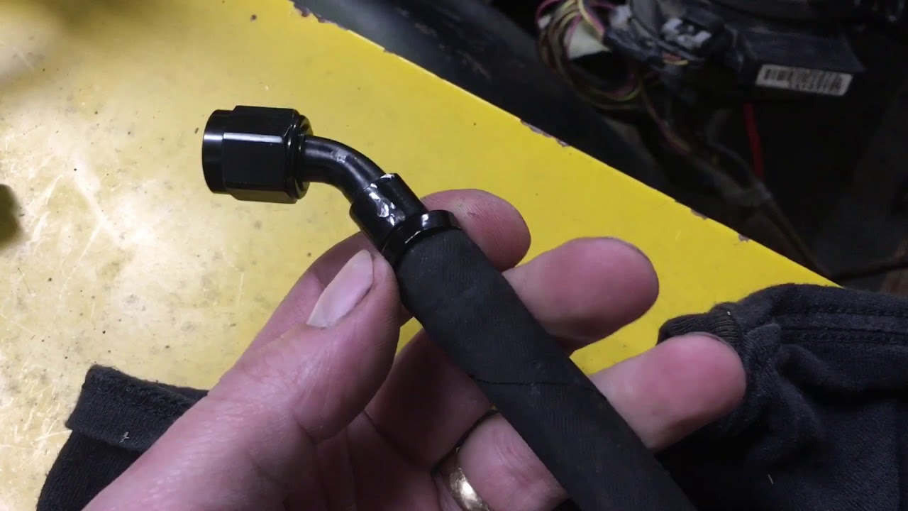 EASILY Install Push loc / lock Fragola style AN Fittings