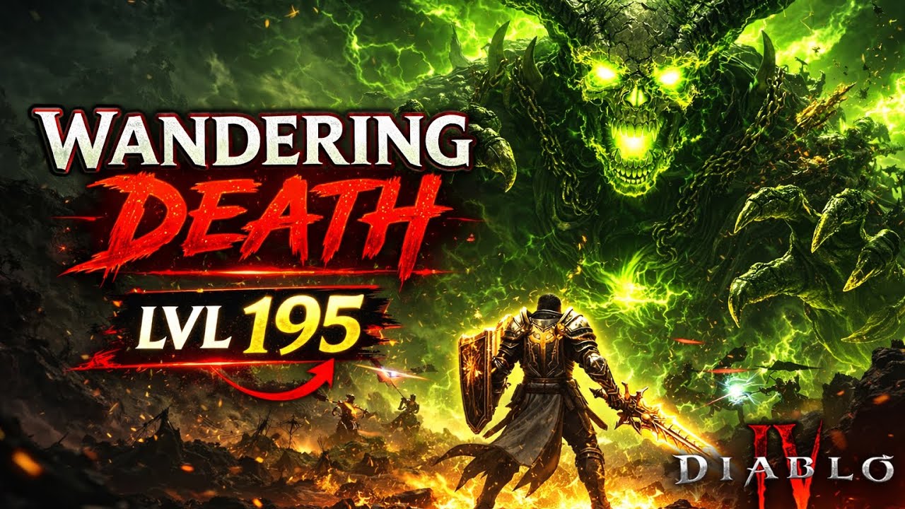 Diablo 4 – Wandering Death World Boss | Paladin Level 195 | Torment III