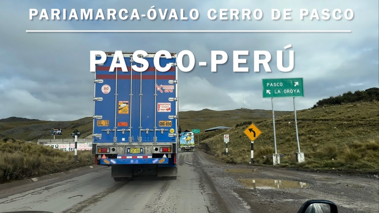Ruta Pariamarca - Óvalo Cerró de Pasco y Huanuco 🇵🇪 #andesmountains ⛰️🏔️