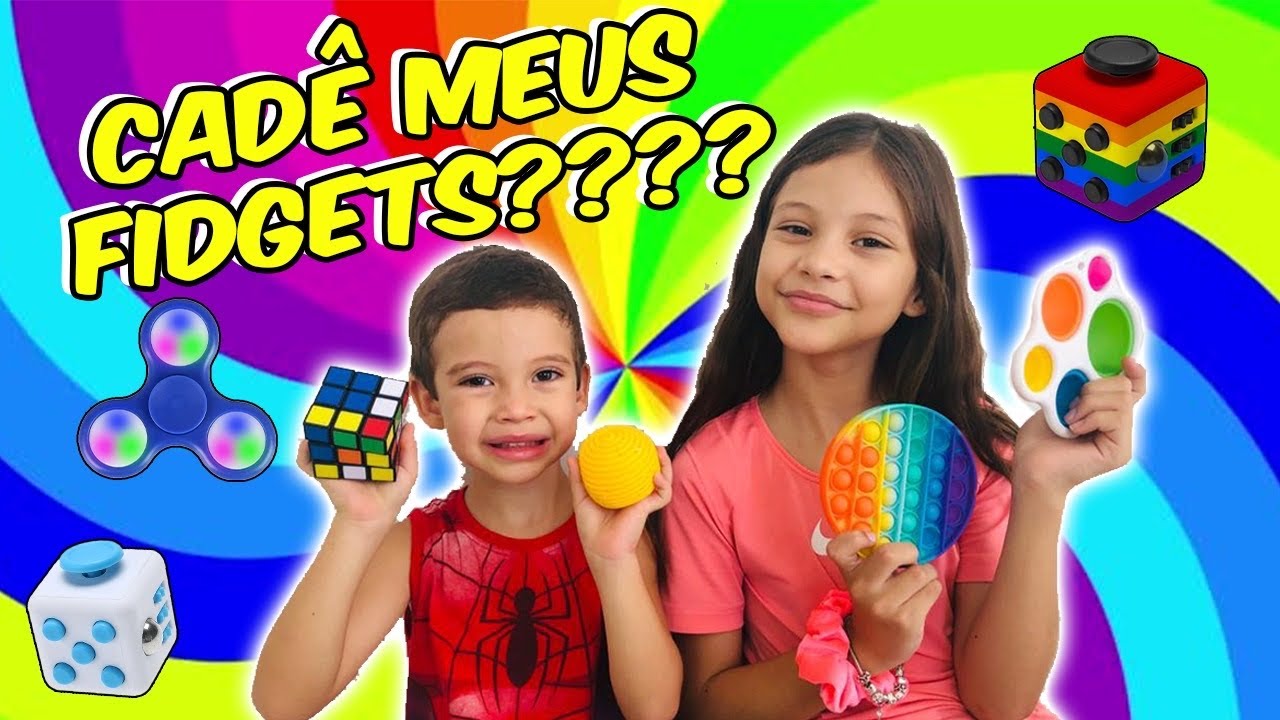 QUEM PEGOU MEUS FIDGETS? RULES OF CONDUCT WITH FIDGETS TOYS - Dudinha Show