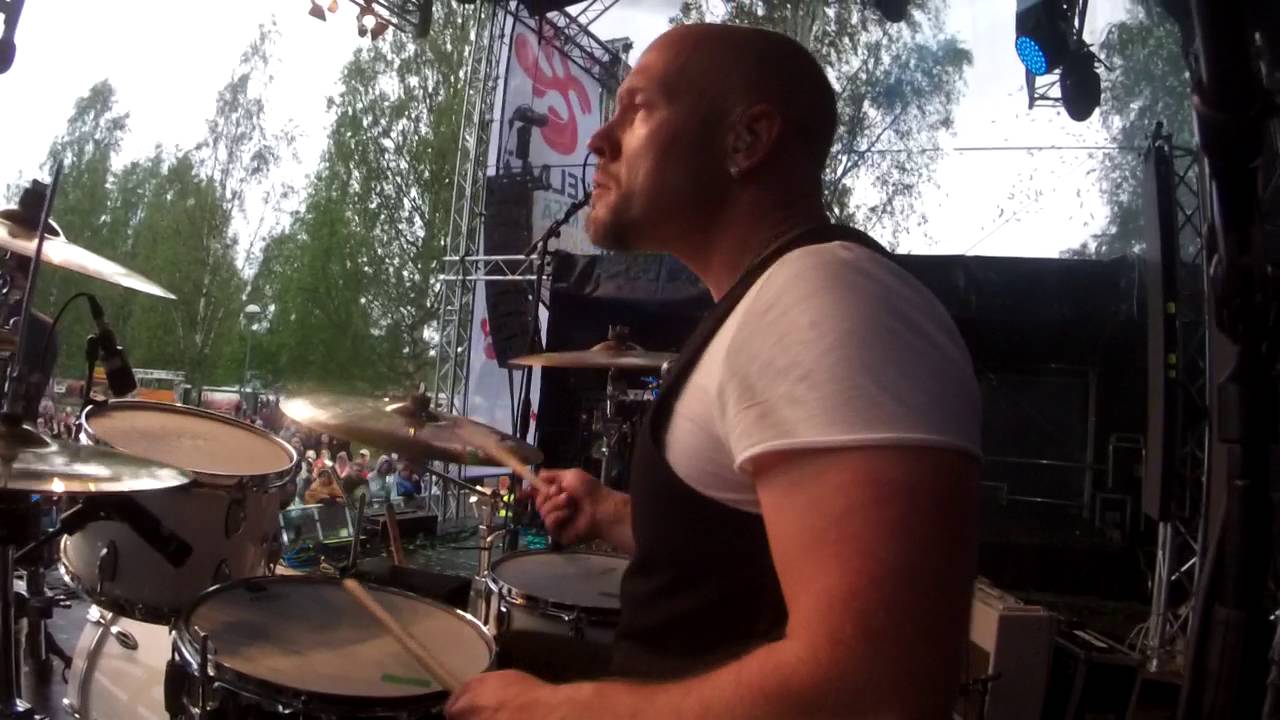 Jari Sillanpää Valkeaa unelmaa / drum cam Harri Lehtonen
