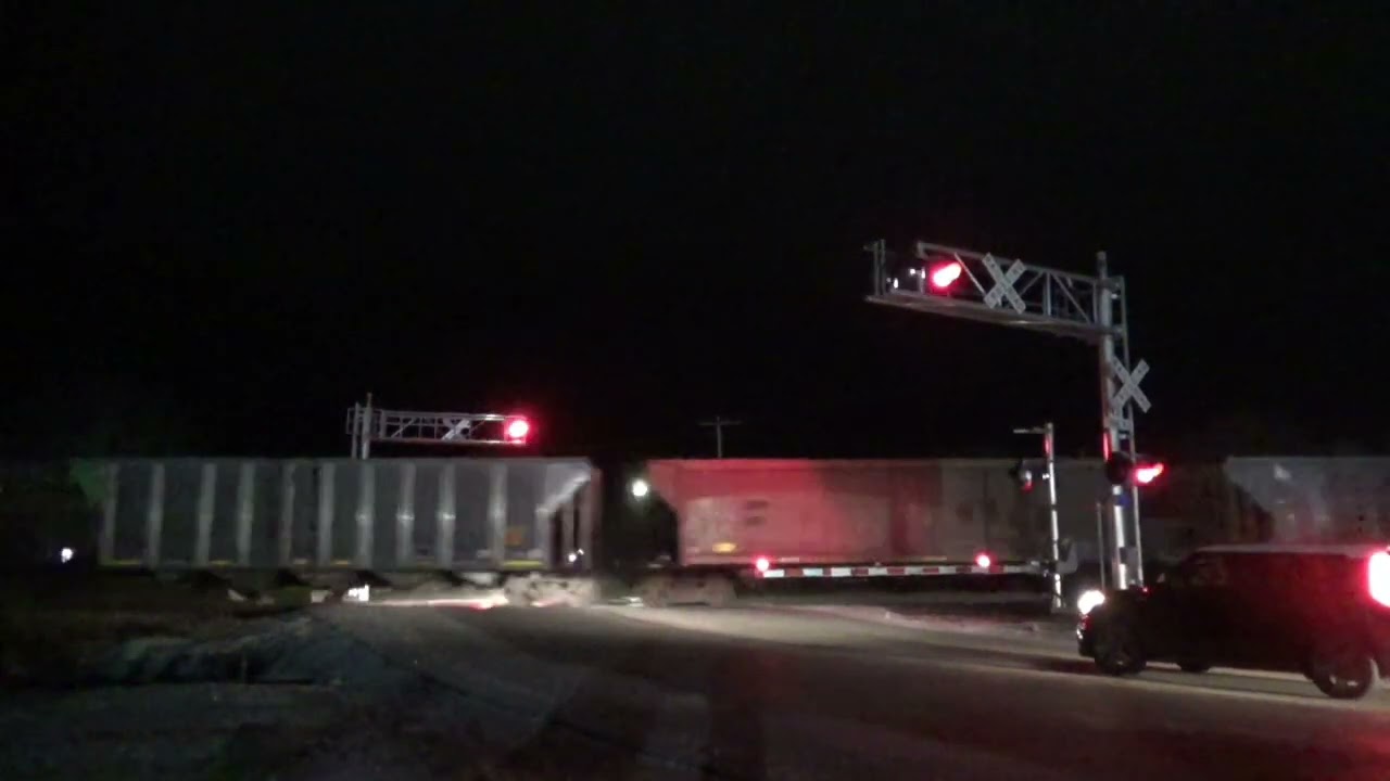 A surprise empty in the night! 3/16/26 #train #norfolksouthern #coaltrain 