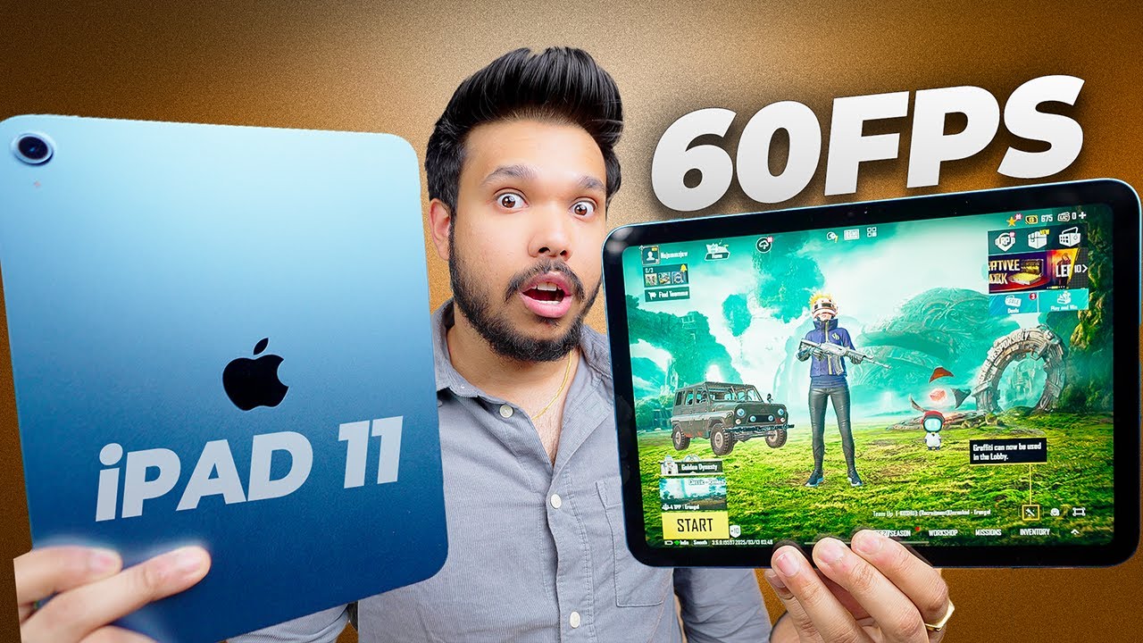 iPad 11th Gen BGMI/Gaming Extreme Test - New iPad 2025