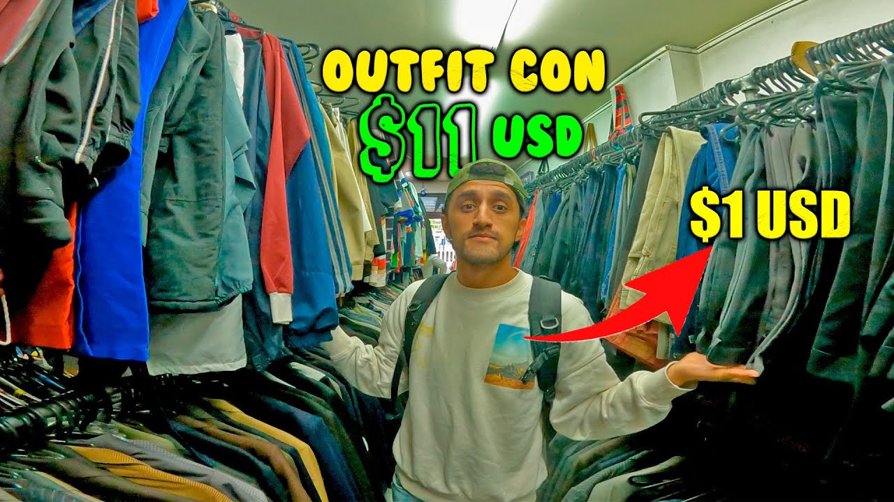 Comprando ropa de Segunda Mano con $11 dolares