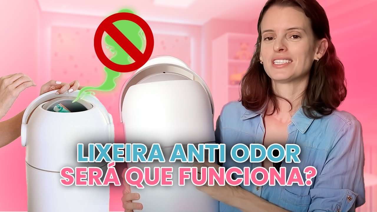 LIXEIRA ANTIODOR de R$ 200 vale a pena no enxoval de beb&ecirc;?
